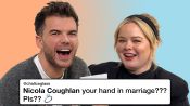 Bridgerton's Nicola Coughlan & Luke Newton Compete in a Compliment Battle