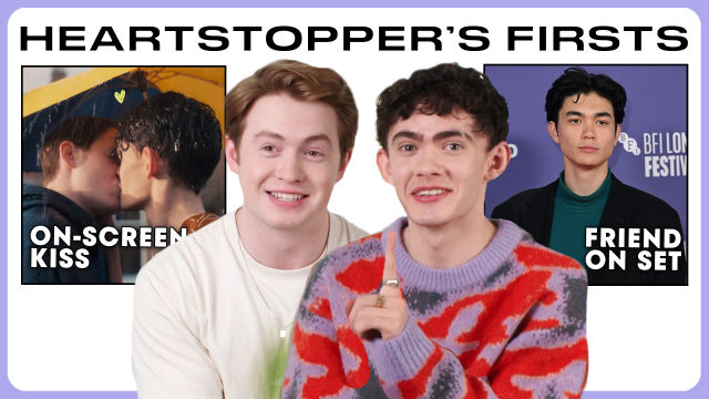 Heartstopper's Kit Connor & Joe Locke Remember Their "Firsts" 🍂