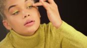 Jasmine Sanders Shares Golden Holiday Makeup Tips