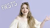 Sabrina Carpenter Shares Her Firsts
