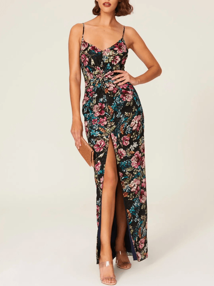 Amanda Uprichard Ellie Floral Gown 