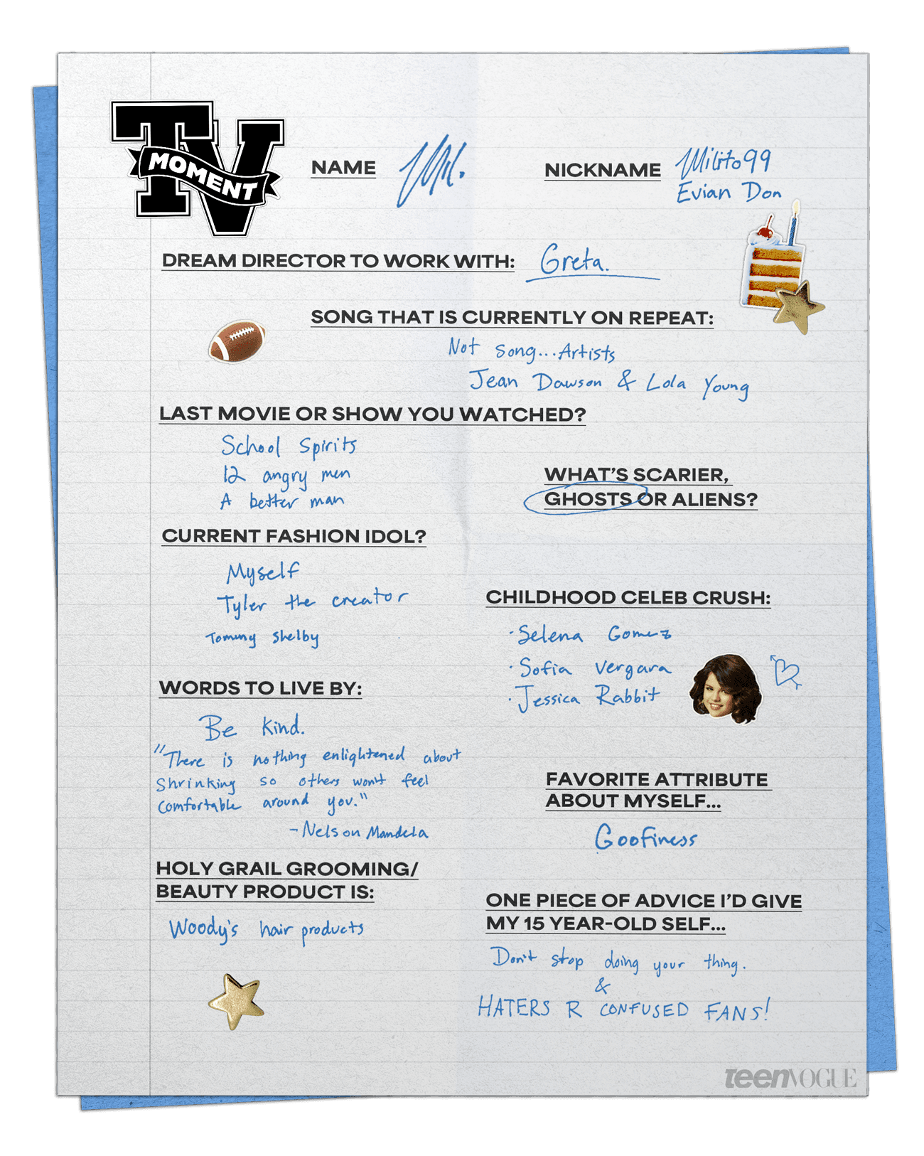 Image may contain Selena Gomez Text Person and Menu